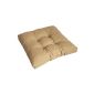 BEO LKS 60 x 60 AU04 lounge cushions, approximately 60 x 60 cm, about 13 cm thick (garden products)