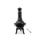 Cast iron fireplace Outdoor BBQ Grill barbecue grill brazier 112 cm