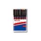 4-140-8 edding OHP marker 140 S, permanent, 0.3 mm, sorted (Office supplies & stationery)