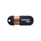 Duracell DU-ZP-04GCA2-C USB Drive 4GB Black copper (Accessory)
