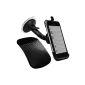 mumbi Car accessories Samsung i9001 Galaxy S PLUS / i9000 Galaxy S: Car Mount Holder Car holder + mumbi Antirutschmatte (Wireless Phone Accessory)