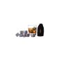 Relax PCS 9 Whisky Stones Relaxation Drinks Ice Cooler Whiskey Rocks with a velvet pouch (Kitchen)