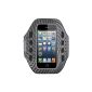 Belkin Armband F8W107vfC04 Lycra Black and gray neoprene iPhone 5 and iPhone 5S (Accessory)