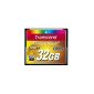 Transcend Ultimate 32GB CompactFlash memory card (1000x, 160MB / s read (max.), Quad-Channel, VPG-20 Video Performance) (Personal Computers)