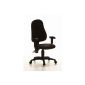 Topstar 611 230 office chair swivel chair CALIFORNIA 60 including adjustable armrests / fabric black office swivel chair (household goods)