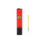 Etekcity® 0.05pH high precision digital pH meter ph tester with ATC and backlit LCD, resolution 0.01 pH pen poche- Red (Others)