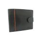 100% genuine high quality leather wallet for men.  Made in Spain.  (Clothing)