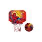 Mondo - 18793 - Games Outdoor - Spiderman Mini Basketball Set + PU Ball (Toy)