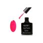 Gel Polish Neon Summer 12 - Shocking Pink - UV Gel Nail Polish by Bluesky 10ml (Health and Beauty)