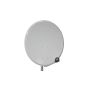 Satellite antenna 80 cm steel light gray Satellite Dish (Electronics)