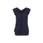 KRISP® Ladies T-Shirt Summer Top Gathered V-Neck size 36 38 40 42 44 46 48 (textiles)