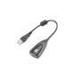 tinxi® External USB 2.0 Audio Adapter 7.1 sound card Dynamic 3D Surround Sound