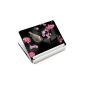Luxburg® Design Decal Skin Sticker Protector for Notebook Laptop 10/12/13/14/15 inch, Motif: Bird under cherry blossoms