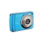 Easypix Swing digital camera (10 megapixels, 6.9 cm (2.7 inch) display, HD video) eisblau (Electronics)