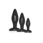 Deluxe Silicone Butt Plug Set (Ø 28, Ø 40 Ø 45), anal plugs with Stand (Personal Care)