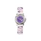 Certus - 647,457 - Kid Watch - Quartz Analog - Purple Dial - Leather Strap White (Watch)