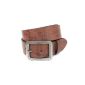 Tedd Haze leather belt Brown vintage ca.95-125cm (Textiles)