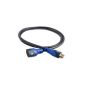 Multi-Extension Cable HDMI Male to Female (1M) Support 3D & Audio Return Channel (ARC) definitions 1080p- Haute-1 Meter (Electronics)