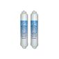 Set of 2 replacement filters compatible Samsung and LG Replaces DA29-1015J references and WSF100 EF9603 (Kitchen)