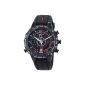 Timex - T45581SU - Analog Multifunction - Sports Watch - Bracelet black and red resin (Watch)