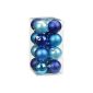 Inge-glass 7731130 plastic outdoor ball 6 cm, 16 pieces in box, blue mix (household goods)