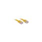 Lindy 45544 Flat Cable UTP Yellow Cat.6 5m (Accessory)