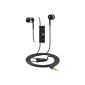 Sennheiser MM 30i ear-canal - Headphones for iPod, iPhone and iPad black (Electronics)