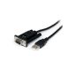 StarTech.com ICUSB232FTN DCE USB adapter cable to Serial RS232 DB9 null modem port with FTDI 1 (Personal Computers)