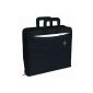 Wedo 058,601 folder pocket polyester A4 black, zippered retractable handles and two A4-outside pockets (Office supplies & stationery)