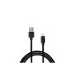LP® [Apple MFi Certified] 3m USB charging cable for iphone 5 / 5S / 6/6 plus Black (Electronics)