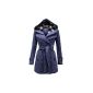 Envy Boutique - Women Coat Buttoned Hood Military Polar Belt Plus Size (Clothing)