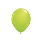 25 balloons green party balloons Ø 28 cm (toys)