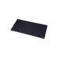 Perixx DX 1000XXL, Gaming Mouse Pad - Dimensions 900x440x3mm - Anti-slip function by rubberized bottom - surface especially treated textured fabric - black (Personal Computers)