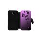 Book Style Flip Phone Case Protective Case Cover Shell Motif Case for Apple iPhone 5 / 5S - A14 Design1 (Electronics)