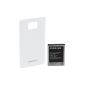 Samsung Case 11665 + Extra battery for Samsung Galaxy S II White (Wireless Phone Accessory)