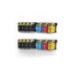 Multipack - 20 XL Compatible Ink cartridges BROTHER LC-123 BK / C / M / Y with chip Brother DCP-J752DW;  MFC-J870DW / J6920DW / J4110 DW / DW J4410 / J4510 DW / DW J4610 / J4710 DW (Electronics)