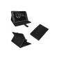 Universal Tablet Case Cover for 10 - 10.1 inch Tablet PC protective case Cover Cover Case with positioning quality leather look black (Electronics)