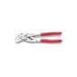 KNIPEX 86 03 180 Pliers Wrench pliers and wrench in a single tool chrome plated plastic coated 180 mm (tool)