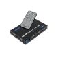 Ligawo ® 4x2 HDMI Matrix - Pro 1080p 3D - 4 inputs to 2 outputs + audio SPDIF / 3.5mm (Electronics)