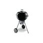 Weber 1351004 One-Touch Premium, charcoal kettle grill 57 cm, Black (Kitchen)