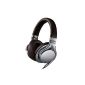 Sony MDR-1AS High Resolution headphones (40mm high definition driver units) Silver (Electronics)