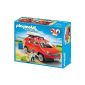 Nice car, but with separate Playmobil Family