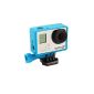 TARION® Standard Bands Security Housing Frame for GoPro Hero 3 HD Camera Action Camera (Blue) (Equipment)