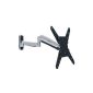 Pure Mounts TV Wall Mount PM-Move-52B - flat, fully articulated, swivel, tilt, height adjustable for TVs up to 132cm / 52 