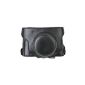 CamRepublic® Black Leather Camera Bag for Fujifilm FinePix X30 LC-X30 LCX 30 (Electronics)