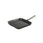 Grill pan cast iron skillet square stainless steel handle 25x25 cm Skeppshult (household goods)