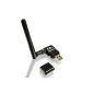 CSL - 300 Mbit / s WLAN Stick with aerial socket and detachable antenna, Wireless LAN, USB 2.0 Stick, Mini Dongle 802.11n / b / g, SMA bush 150 54, Windows 7 + Windows 8 + Windows 8.1 capable, particularly high ranges (personnel Computers)