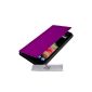 Wiko ExtraSlim Case Cover Purple Rainbow and Rainbow 4G + PEN and 3 AVAILABLE FILMS (Electronics)