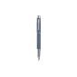 Parker IM Premium Rollerball pen Fine point Attributes Chrome Blue-Black (Office Supplies)