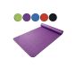 Pilates Yoga Mat Exercise Mat 190 x 100 x 1.5 cm in different colors (equipment)